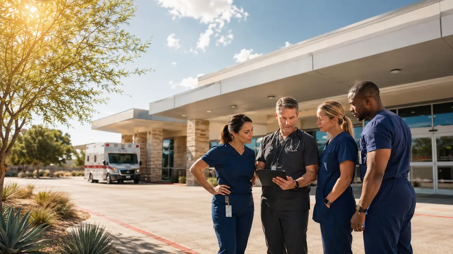 Summer emergency department readiness framework covering staffing, clinical preparation, operations, heat-illness supplies, and surge planning.
