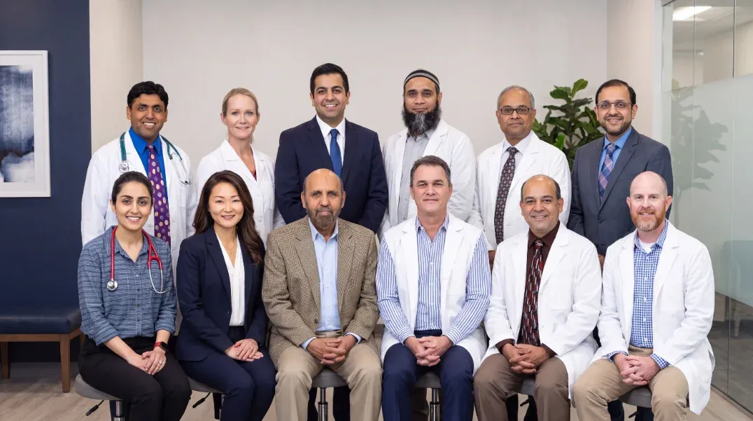 A WCGTX physician with a colleague