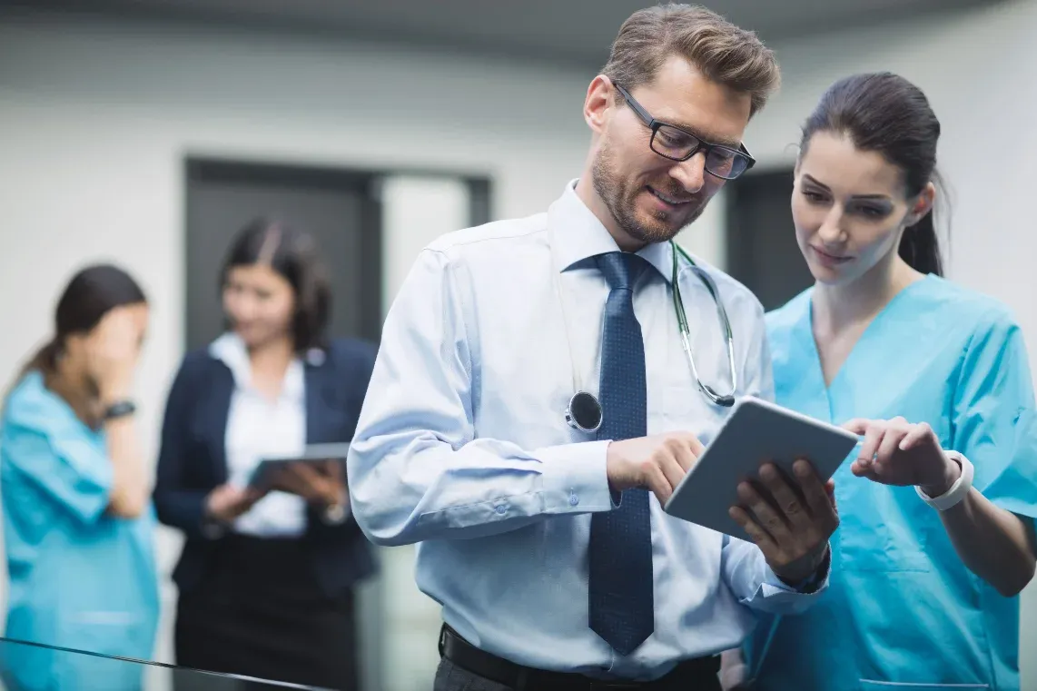 A WCGTX credentialing specialist at work