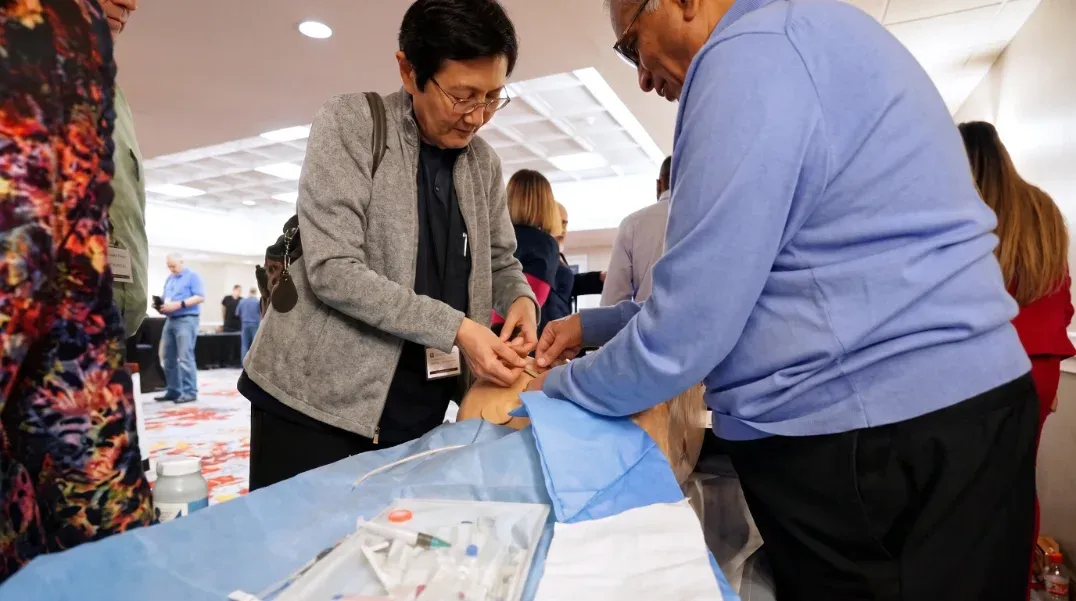 The WCGTX care team on shift