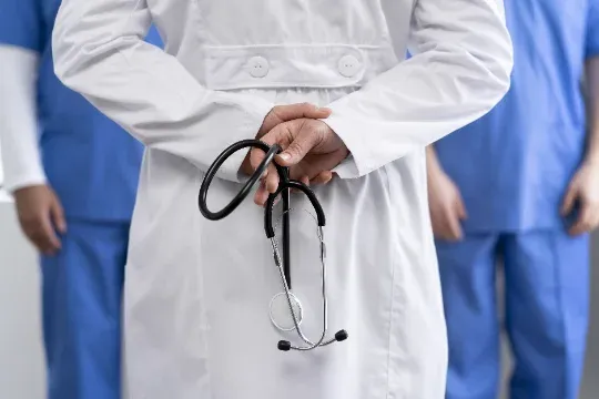 A WCGTX physician on shift